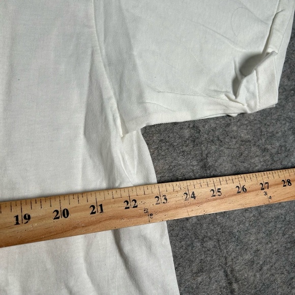 Vintage Big Johnson Shirt Mens XL White 1993 Hard Hats Graphic‎ Humorous 90s - Picture 7 of 10